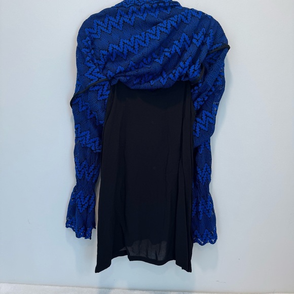 FREE PEOPLE Blue Simone Mini Dress size XS - Picture 8 of 14